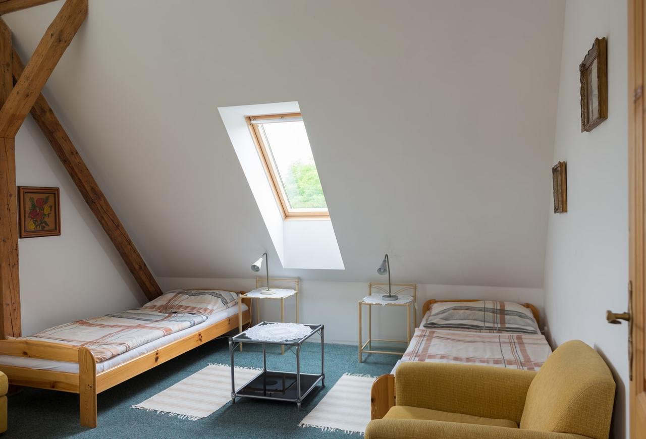 Penzion Signum Laudis Hotel Velké Hamry Buitenkant foto