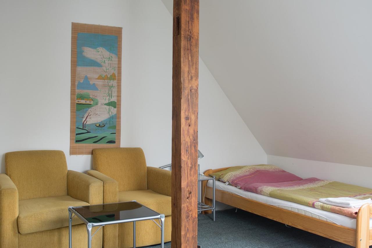 Penzion Signum Laudis Hotel Velké Hamry Buitenkant foto