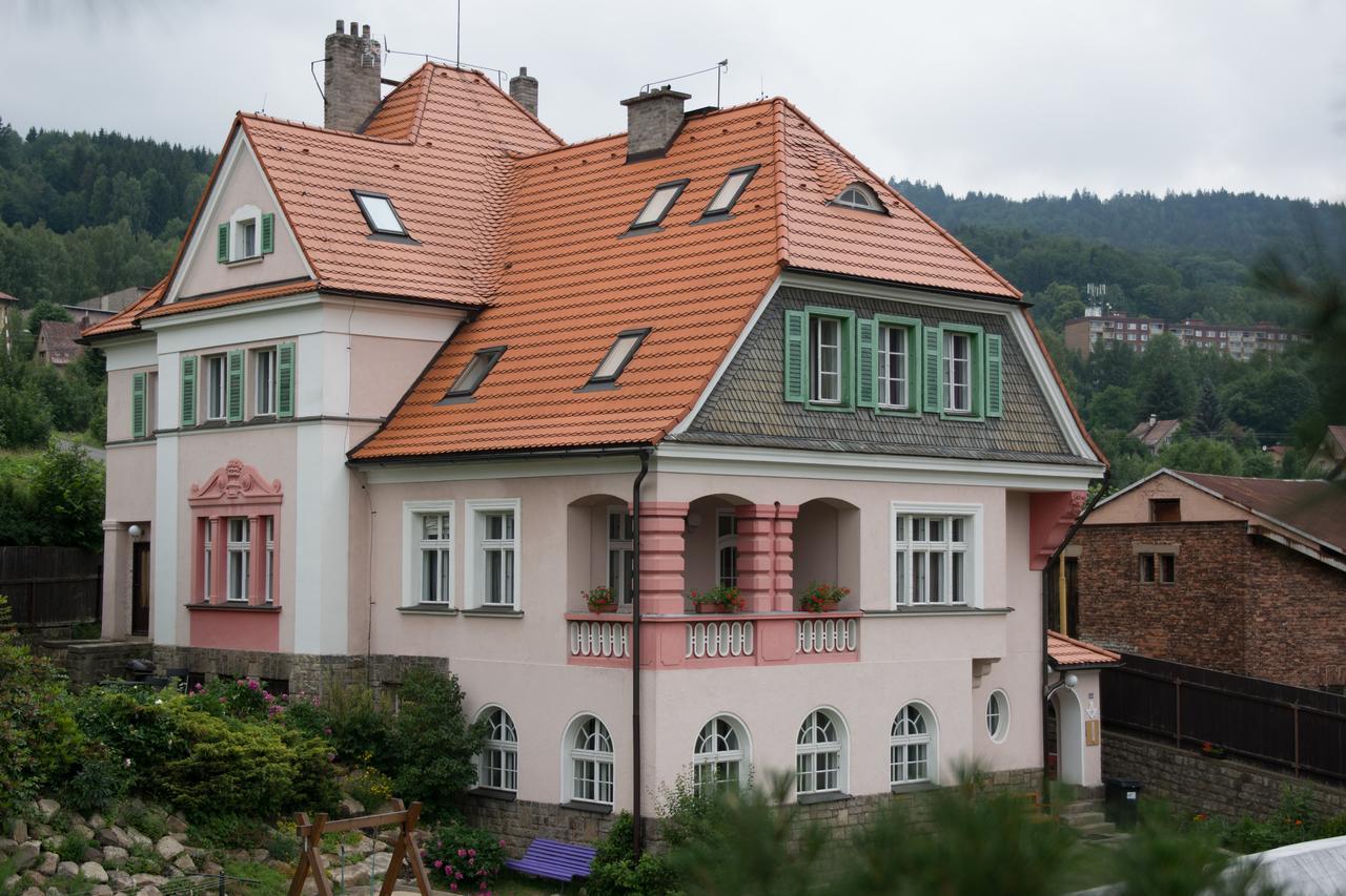 Penzion Signum Laudis Hotel Velké Hamry Buitenkant foto