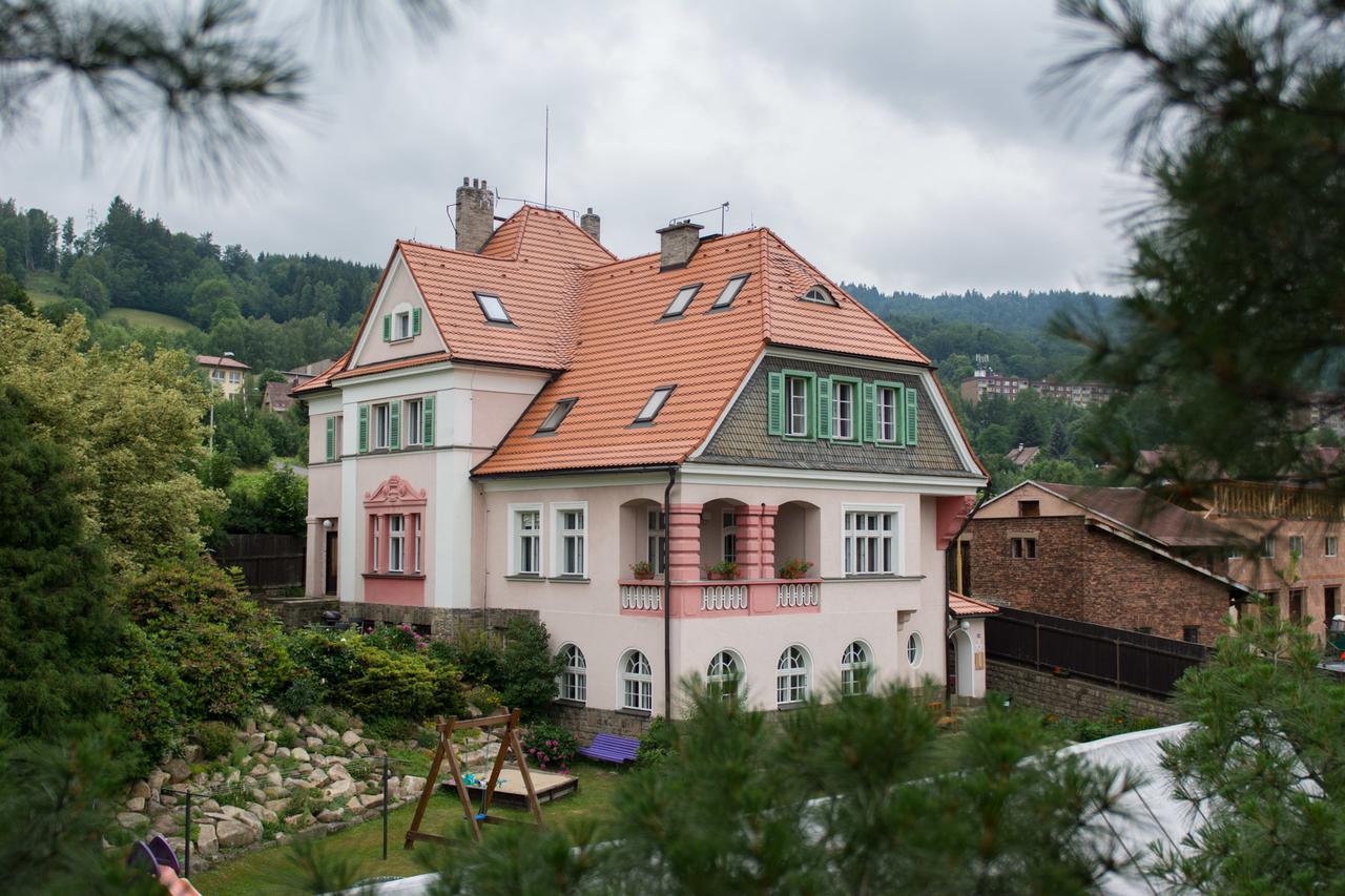Penzion Signum Laudis Hotel Velké Hamry Buitenkant foto